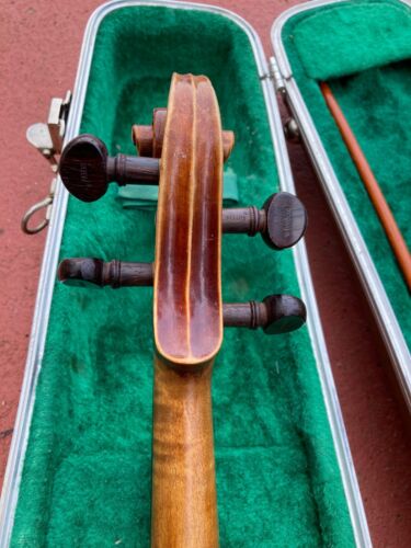 Vintage 3/4 Größe E.R. PFRETZSCHNER KOPIE ANTONIUS STRADIVARIUS GEIGE - Bild 6 von 21