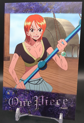 Nami No.003 One Piece Big Card Game Bromide collection TOEI 2008
