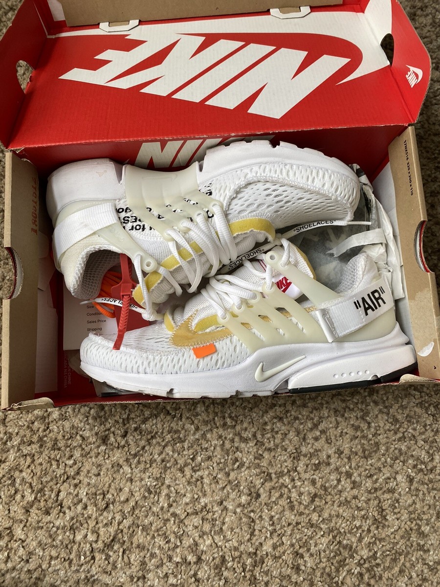 Size 8 - Nike Air Presto x Off-White White 2018 191885816210| eBay
