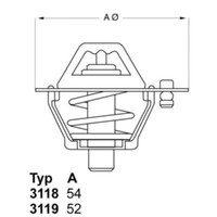 Wahler Thermostat KüHlmittel 88°C FüR Ford Econovan Kasten