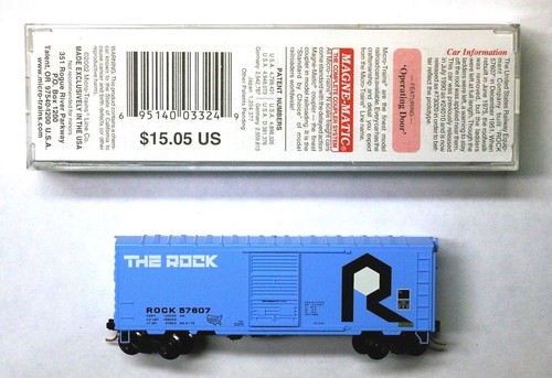 MTL Micro-Trains 73020 Rock Island RI 57607 40 pies vagón de una sola puerta | Zustand: New
