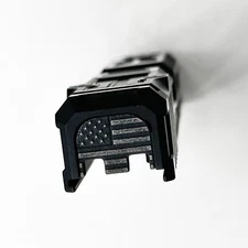 Slide Backplate for All Glocks Gen1-5 / USA American Flag / Aluminum