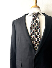 Brooks Brothers 1818 Regent Estrado Togna Suit Jacket 44R Charcoal Gray Wool USA