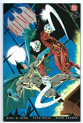 BATMAN: FULL CIRCLE -- 1991 DC GRAPHIC NOVEL -- WRITTEN by MIKE W. BARR
