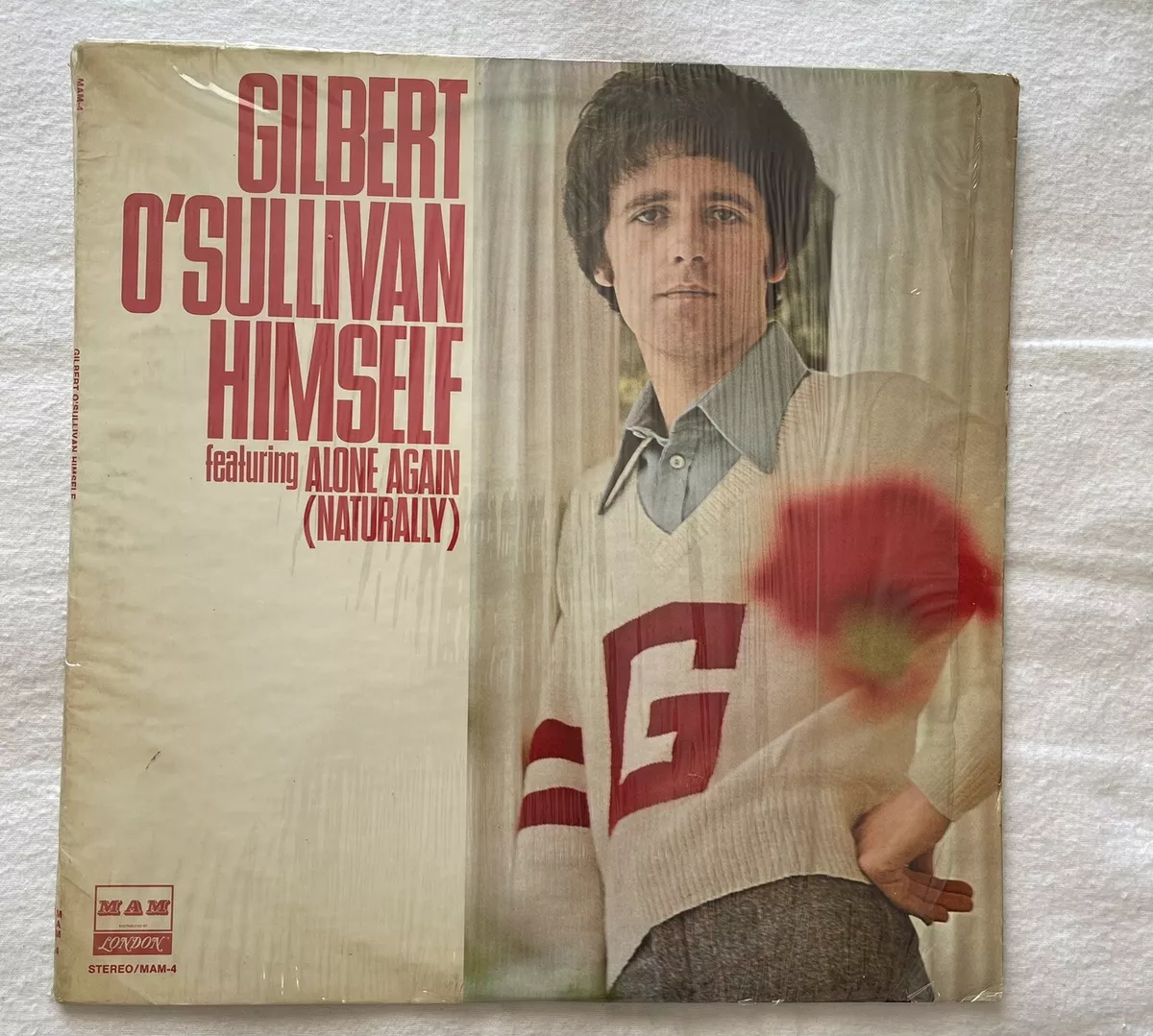 Vintage-GILBERT O'SULLIVAN - Himself (Alone Again, Naturally) 12 Vinyl LP  