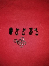 ONE-PIECE LACE- THROUGH BOOT LACE HOOKS - REPAIR/CAMP/HIKE/CLIMB/HUNT-HEAVY DUTY