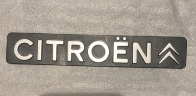 CITROËN 🇫🇷 - Plaque - Photo 1/2