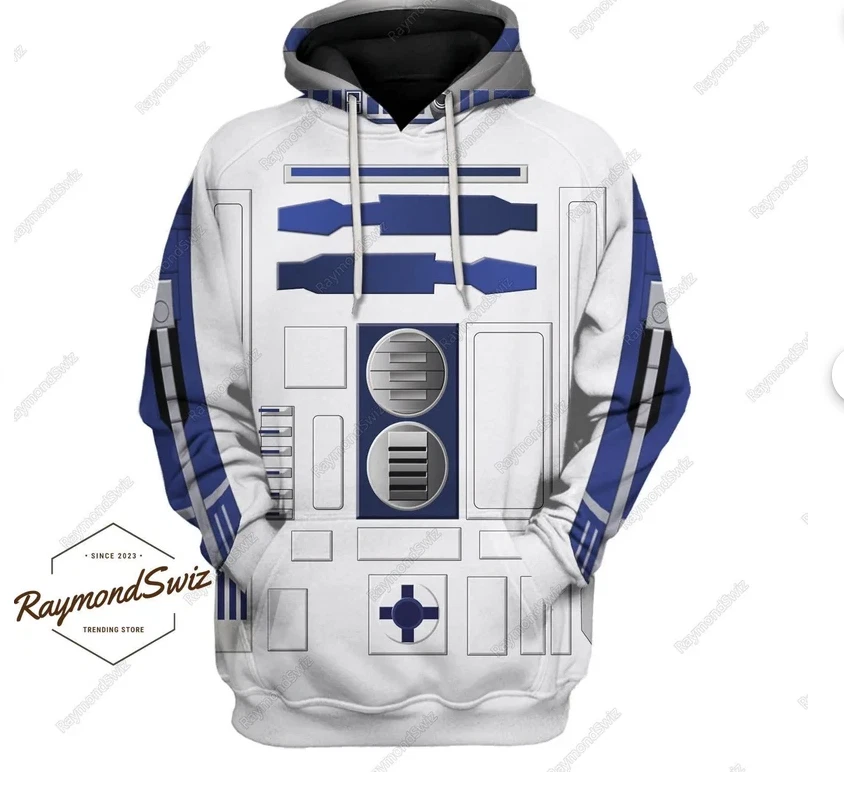 R2D2 Robot Jogger 3D HOODIE The Mother Day Gift