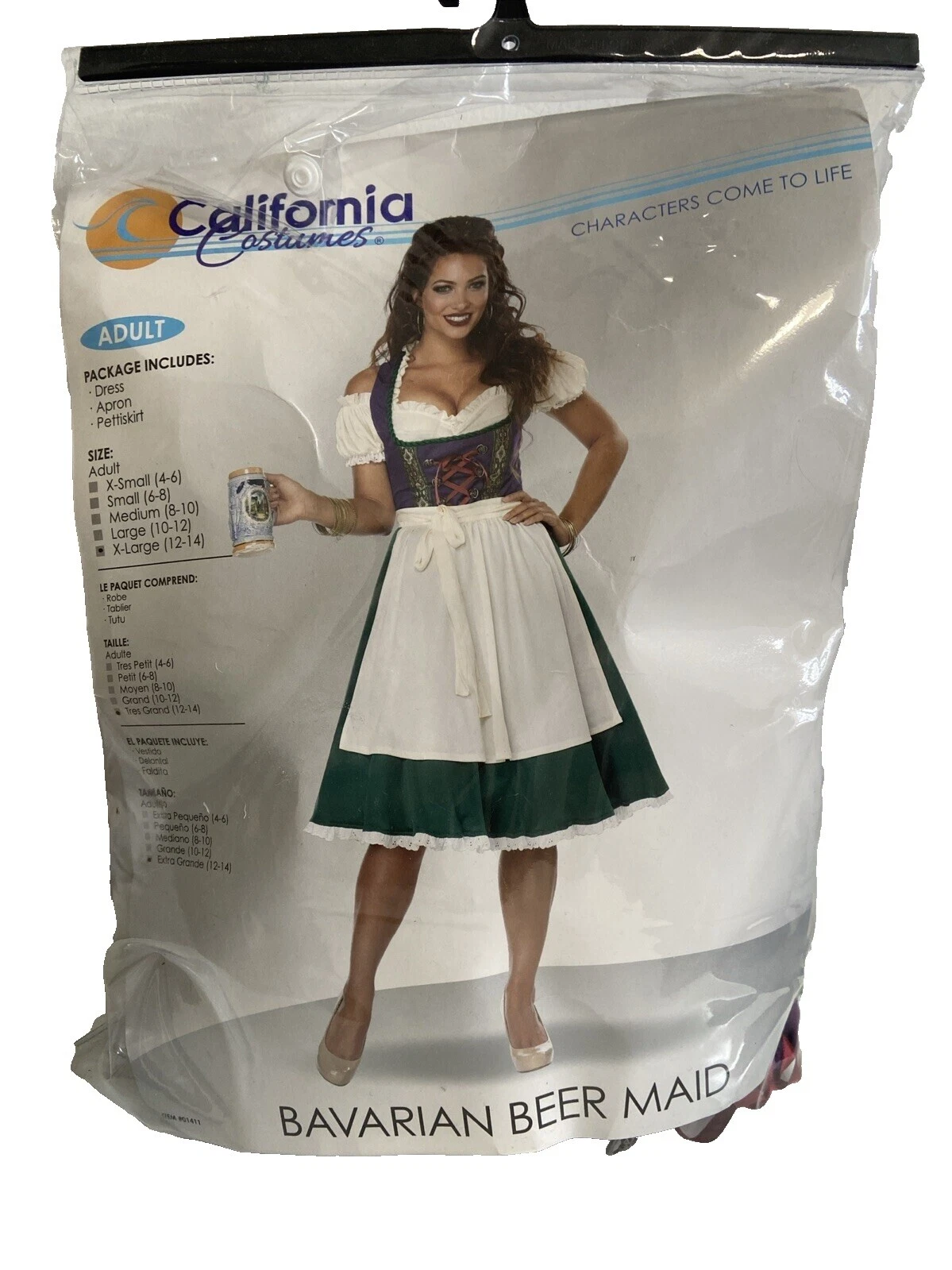 Disfraces Traje Completo California Costume Collections Oktoberfest para Mujeres