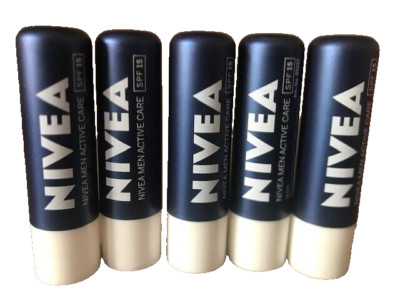 5x nivea men active care Lippenbalsam LSF15