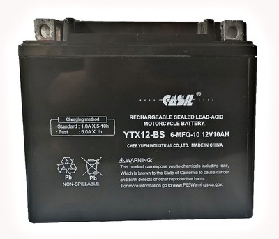 YTX12-BS Motorcycle Battery for SUZUKI 800CC Boulevard C50, T, M50 2001 - 2019