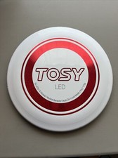 TOSY 36 and 360 LEDs Frisbee - Extremely Bright Flying Disc, Smart Modes Red