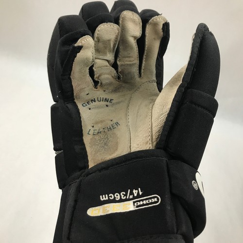 14”/ 36cm KOHO 3330 Ice Hockey Player Gloves Leather Vintage - Picture 9 of 10