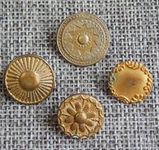 Lot of Vintage Golden Age Buttons  Back Marked #219-X