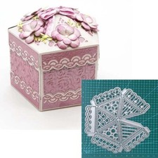 Box Lid Craft Metal Cutting Dies Templates Scrapbooking Embossing Paper Cards
