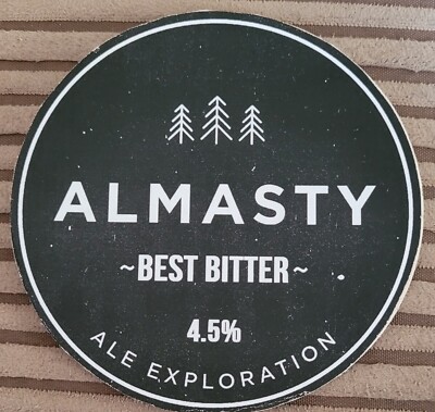 Almasty Best Bitter 4,5% Ale Exploration. Pumpenclip nur