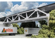Walthers 933-4030 Cornerstone HO Scale Lasercut Single-Track Pony Truss Bridge