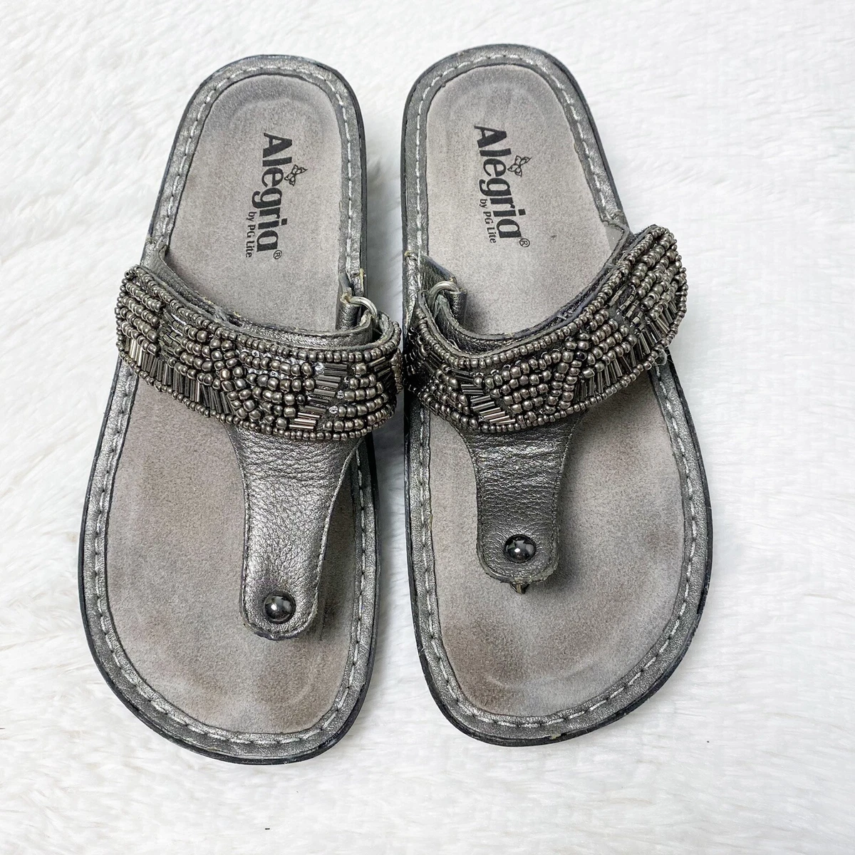 Alegria thong hotsell sandals
