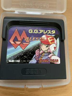 COMPILE Sega Game gear software GG ALESTE T-66017 Retro Game JP