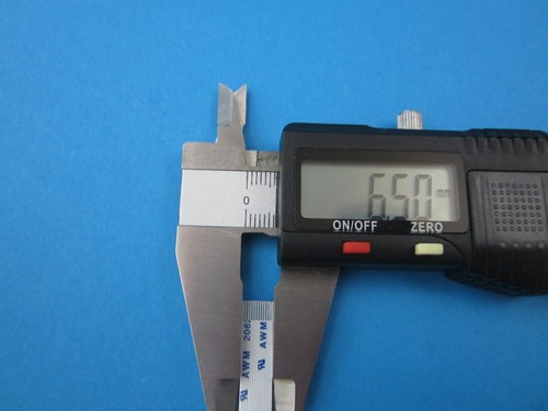 12 Pin 0,5mm Pitch AWM 20624 80C 60V VW-1 Flexkabel 300mm Tipo A DV6000 DV9000 - Imagen 6 de 6