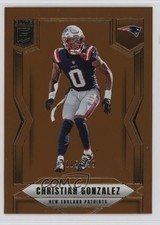 2025 Panini Donruss Elite Orange 115/199 Christian Gonzalez #48 6f5