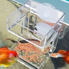 Fish Tank Feeding Tray Easy Installation Accessories Aquarium Feeder Dish