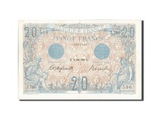 [#208808] France, 20 Francs, 20 F 1905-1913   Bleu  , 1906, KM:68a, 1906-08-22, 