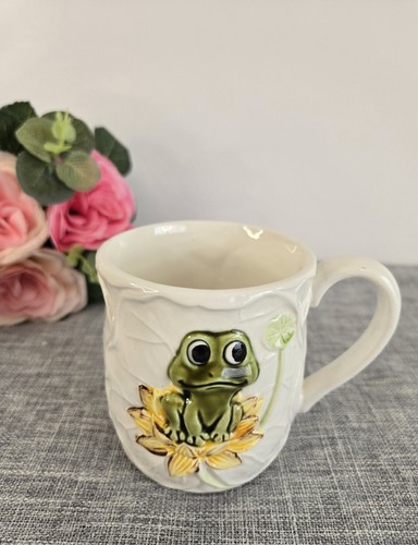 Vintage 1970s Neil The Frog Mug, Roebuck Sears, Made In Japan