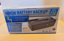 Tripp Lite UPS 750VA 450W Eco Green Battery Back Up Compact 120V USB RJ11