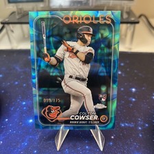 2024 Topps Chrome Update - Colton Cowser - #USC154 Aqua Blue Lava Lamp /175 - RC