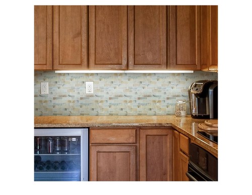 Peel and Stick Kitchen Backsplash Tile, 10-Sheet Self-Adhesive Back Splash Ma... - Picture 5 of 6