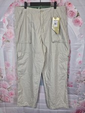 Trespass Men's Beige Walking Trousers Size L NWT Outdoor Hiking Pants Pebbles