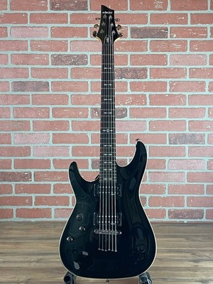 Schecter Omen-6 Left Handed - Gloss Black