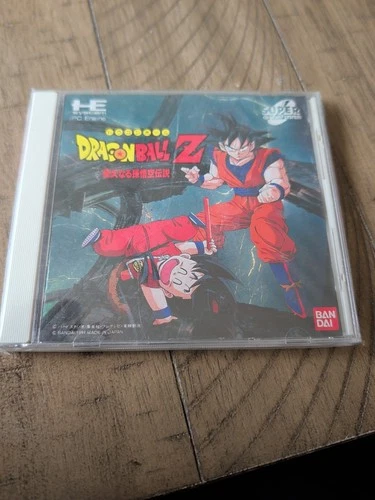 Dragon Ball Z PC Engine CD-ROM,  with Obi Tested Works SCD Bandai /Very Good