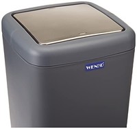 MüLltrennungssystem Wenko 23979100 2 Cubos Mit Deckel Anthrazit Kunststoff