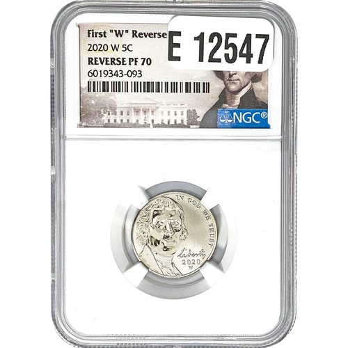 2020-W 5C Jefferson Reverse NGC PF70