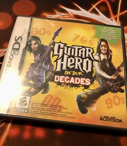 Guitar Hero on Tour Decades (Nintendo DS) Authentic GAME MONSTER CANADA -..-