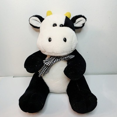 Vtg Carter's Prestige Toy Yellow Horned Moo Cow Plush Stuffed Animal Toy RARE