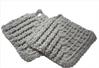 Topflappen Farbe Grau