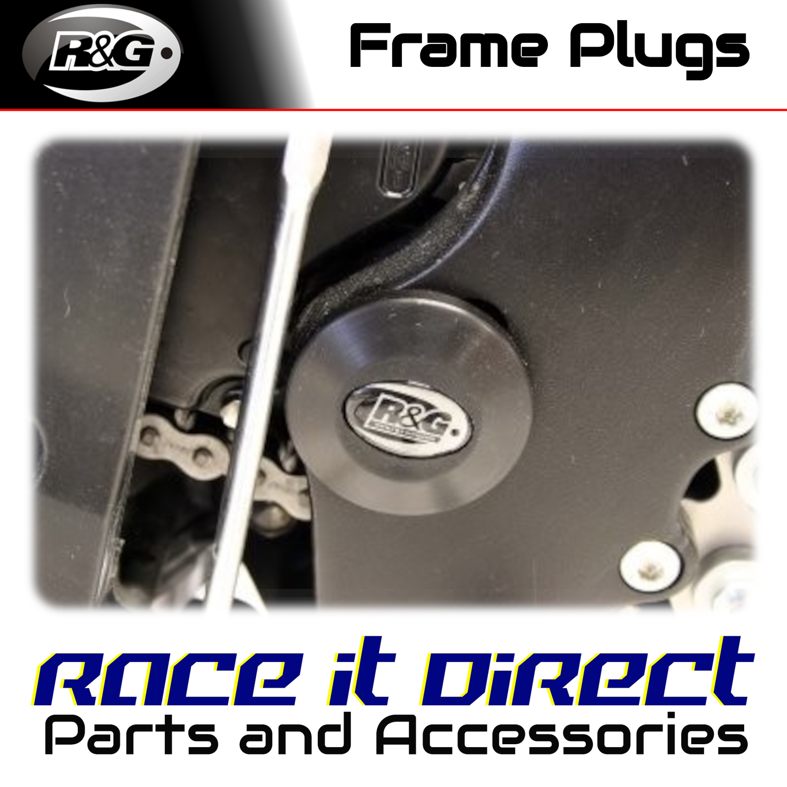 Frame Plugs for Honda CBR650F 2014-2018 RHS R&G
