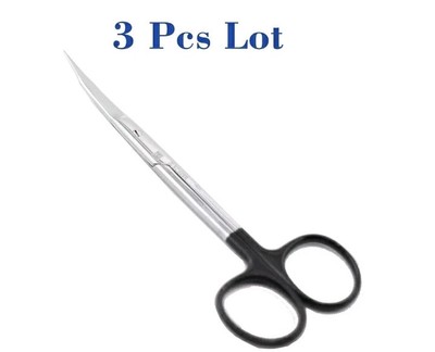 Curved Goldmann-Fox Supercut Delicate Scissor 5.1/8'' Set of 3pcs