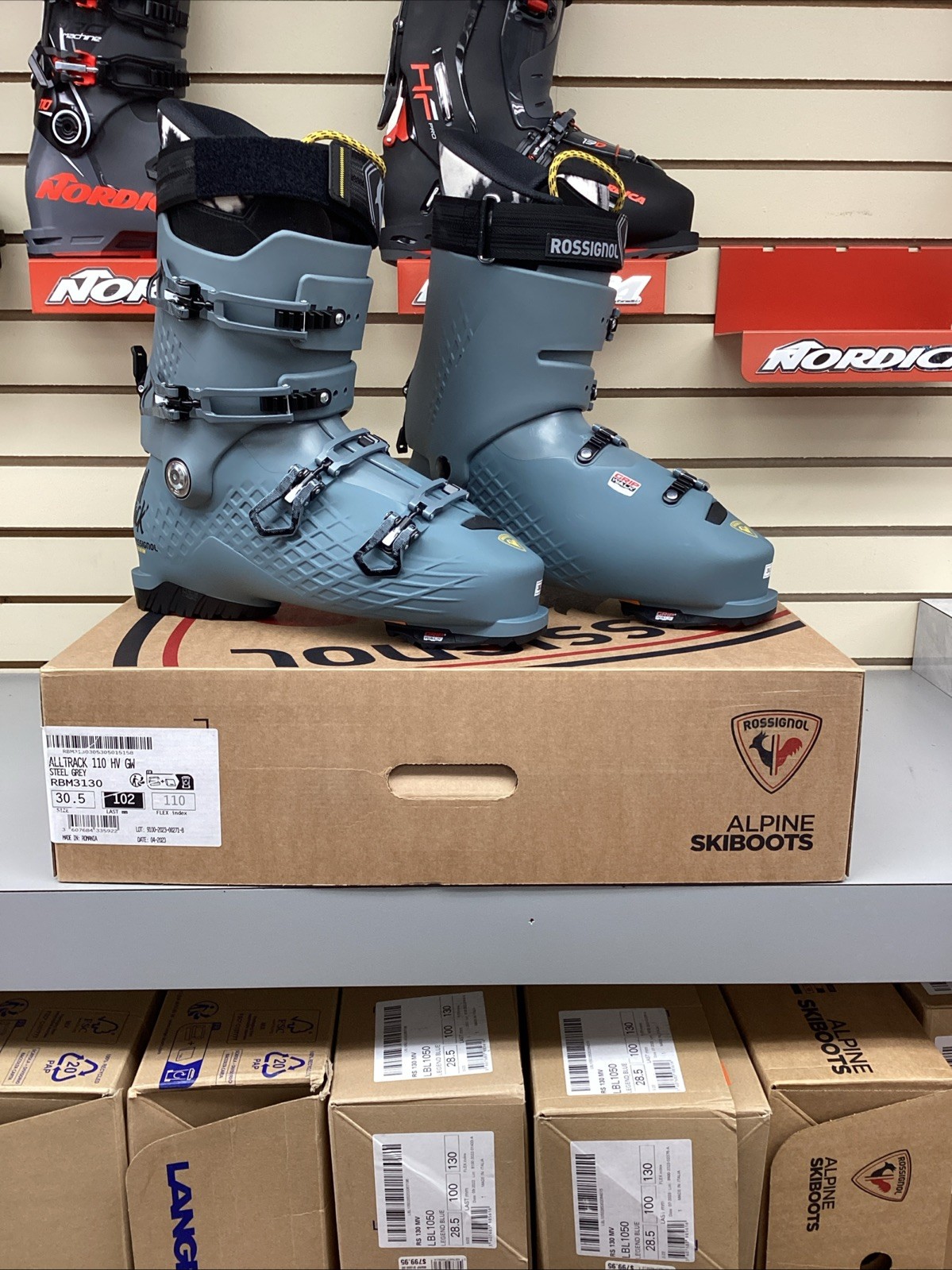 SALOMON Scarponi da sci uomo Rossignol AllTrack 110 HV GW NUOVI misura 30 5