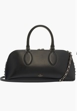 Valentino Garavani Rockstud East-West leather medium duffle Bag MSRP $3,700 New