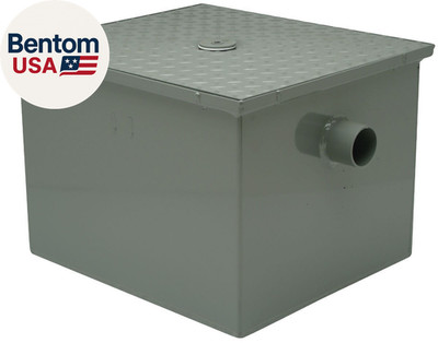 GT2700-10-2NH GT2700 2'' No-Hub Grease Trap with Flow Control, 10 GPM