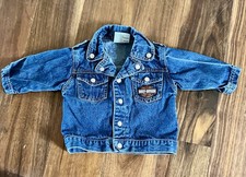 Tiny Harley Davidson Jean Motor Cycles Jacket For Baby