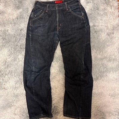 EDWIN Jeans Denim Blue 32x32 Straight Fit Used