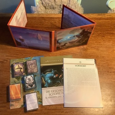 Numenera Rollenspiel-SL   Set. +Karten+Handbuch+Abenteuer Deutsch ! Top !