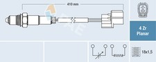 Sonde lambda Honda CIVIC