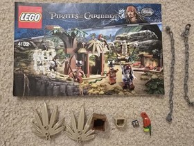 Vintage 2011 Lego Pirate Of The Caribbean Incomplete Set- 4181,4182, 4183 W/book