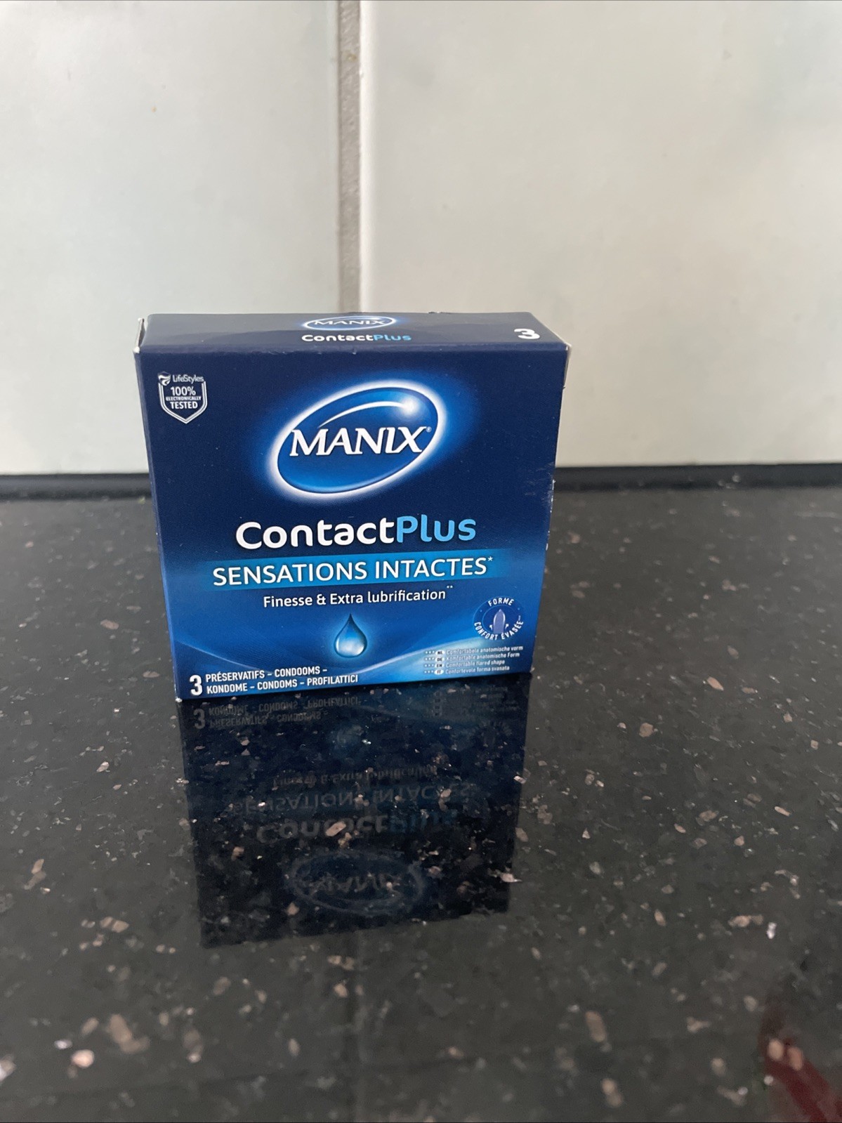 3 Kondome Gefühlsecht Extra Feucht Contact Plus Manix